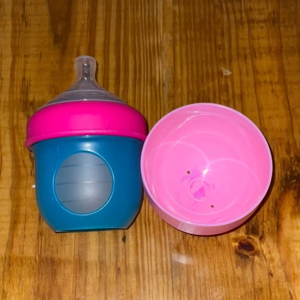 Boon Nursh Silicone Baby Bottle (120nL/4oz)